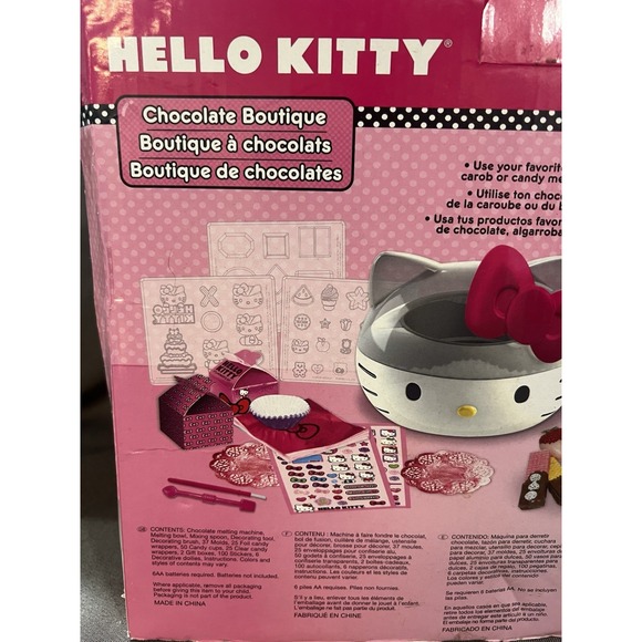NEW Hello Kitty Chocolate Boutique Sweet Maker Molds & Accessories (2727) - Picture 7 of 12